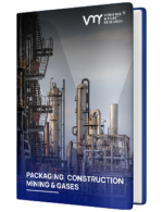 Packaging, Construction, Mining & Gases Market category report cover page